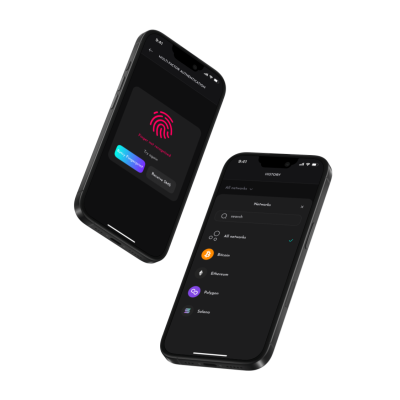 Security Features for whitelabel cryptocurrency wallet