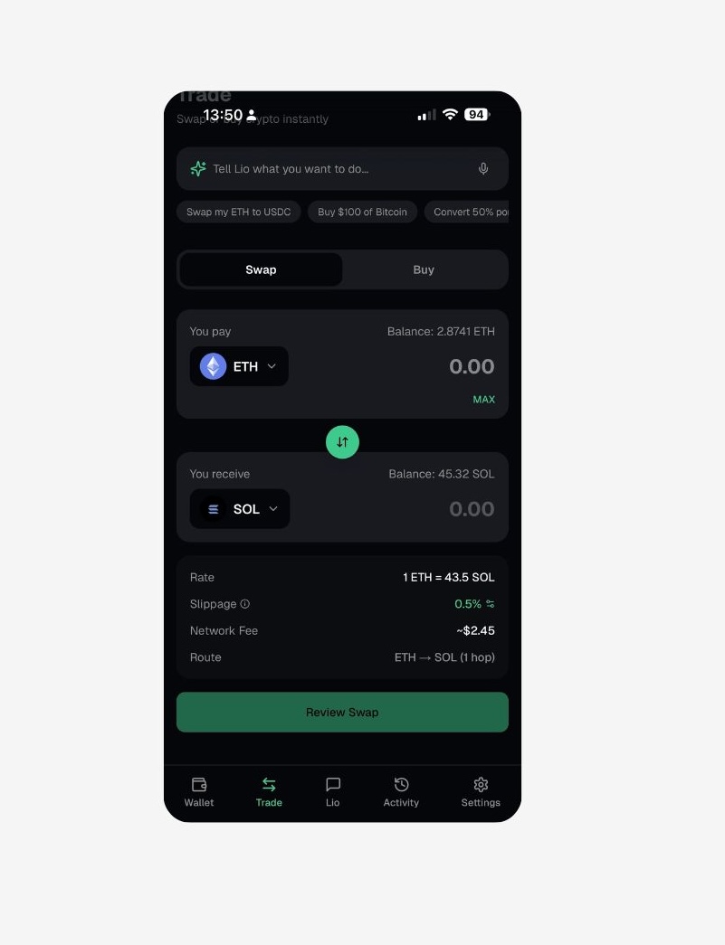 AI assistant as a native part of the product flow